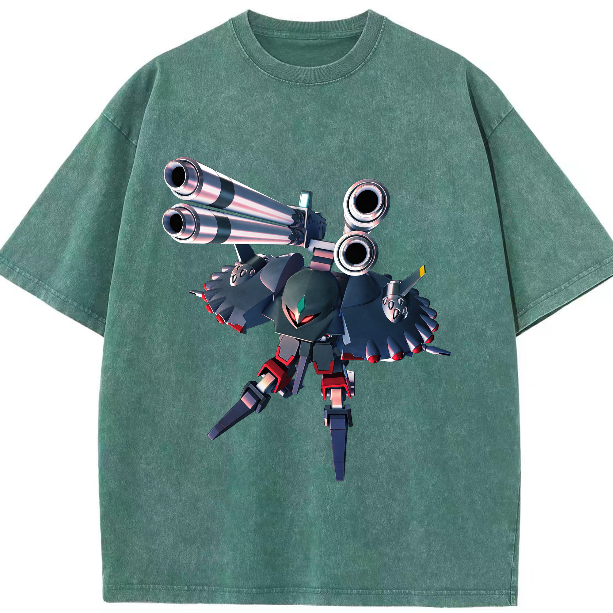 （画像用） 機動戦士ガンダム Mobile Suit Gundam 綿100% ヴィンテージ風 半袖Tシャツ（フロントプリント）